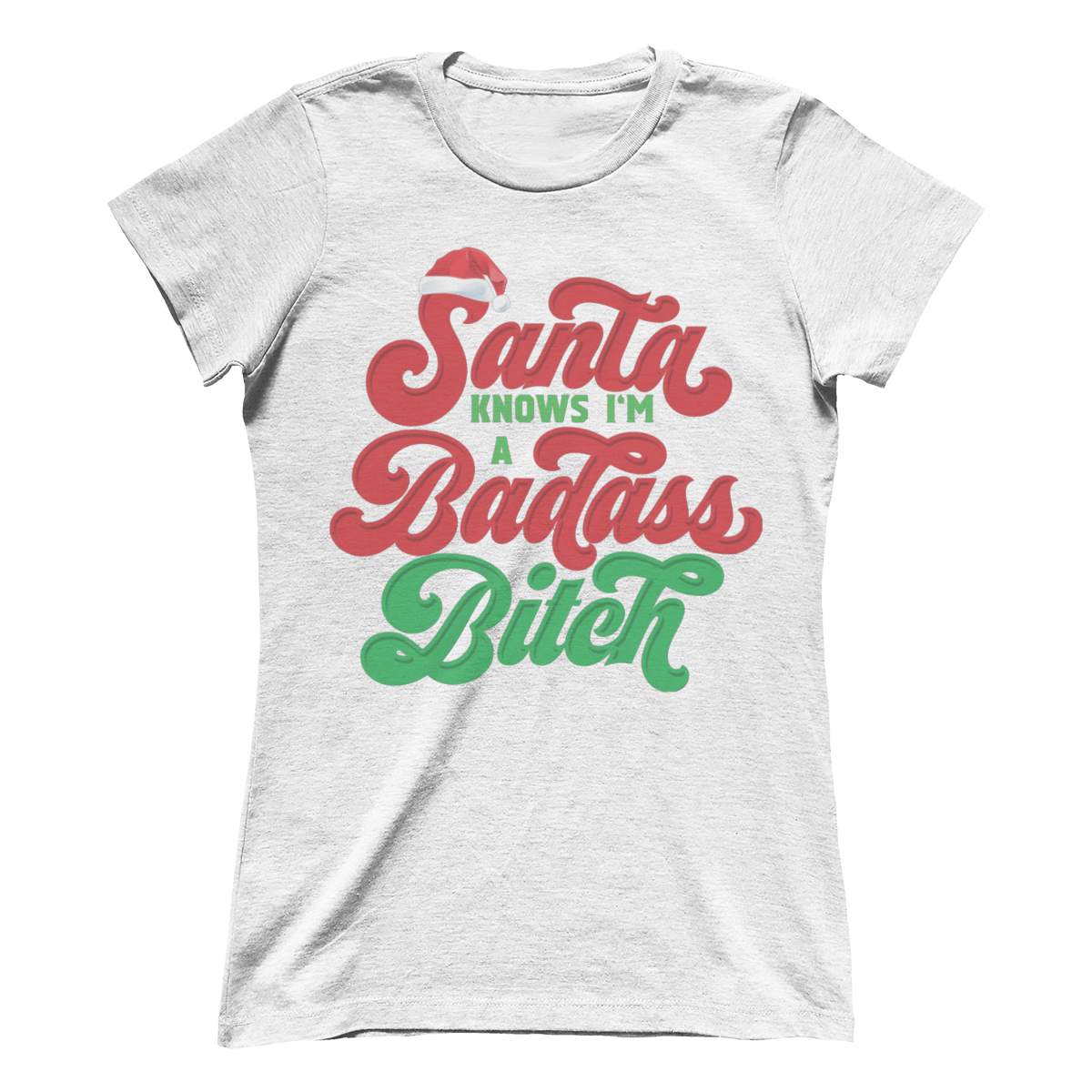 Santa Knows Bitch (Ladies)