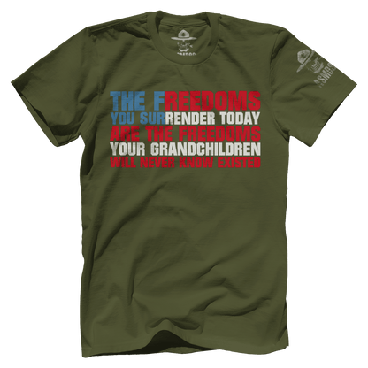 Freedoms Surrendered Today