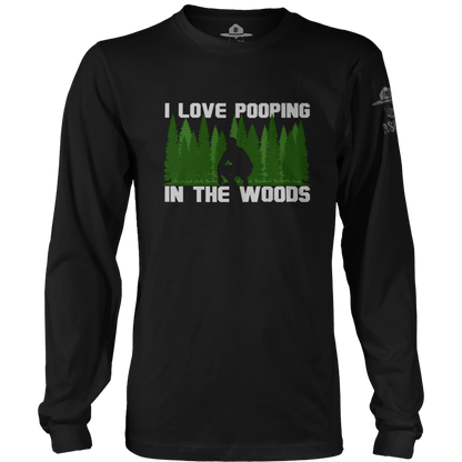 Love Pooping In The Woods