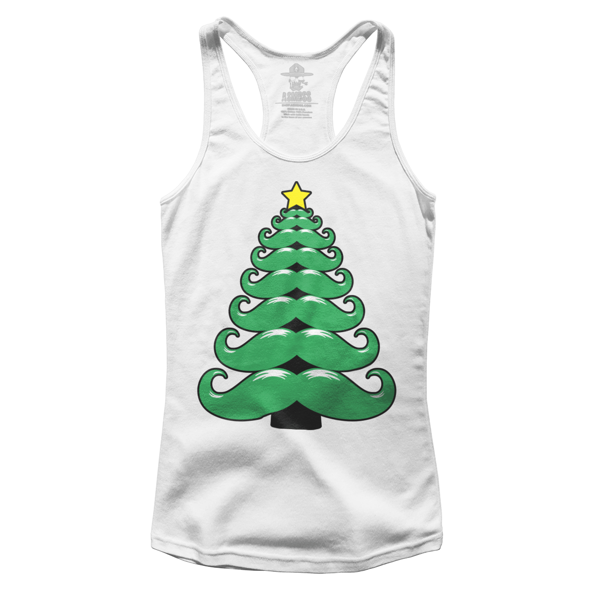 Mustache Christmas Tree (Ladies)