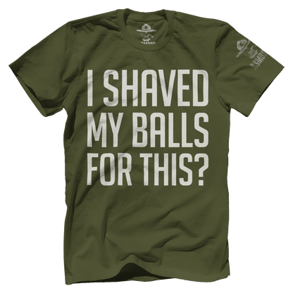 I Shaved My Balls