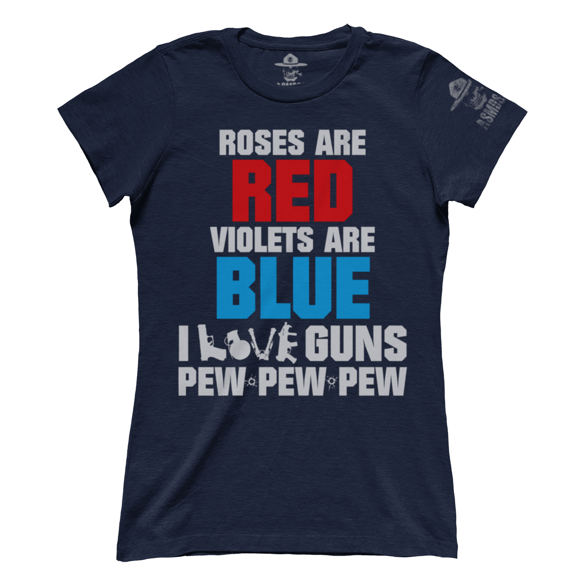 Red Blue Pew (Ladies)