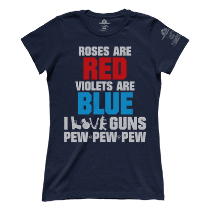 Red Blue Pew (Ladies)