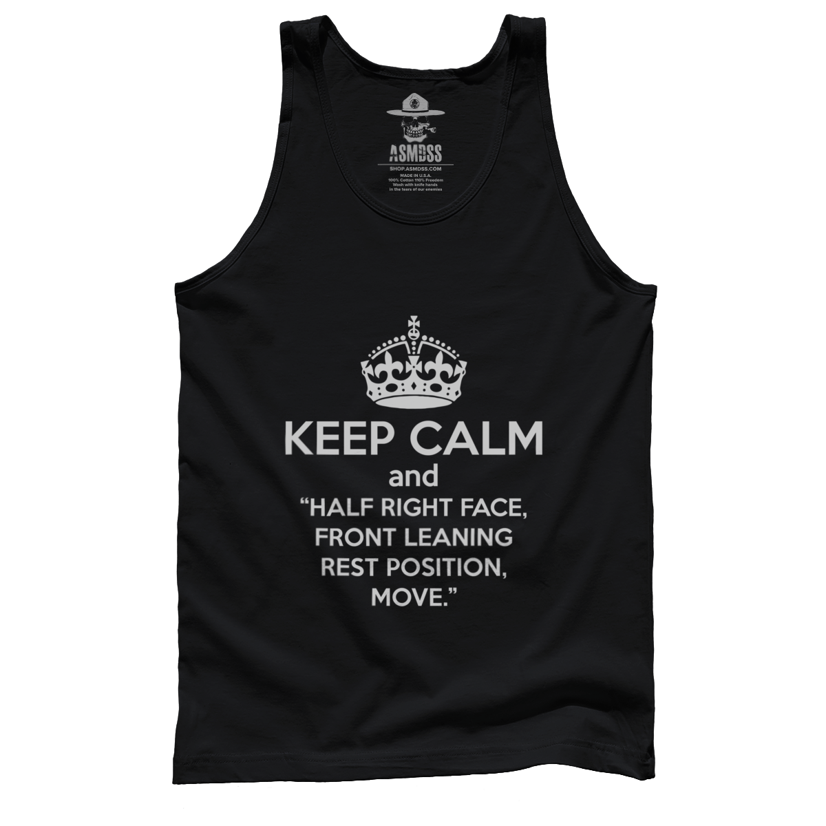 Keep Calm and Half Right Face