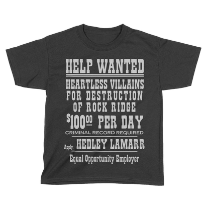 Help Wanted - Rock Ridge (Kids)