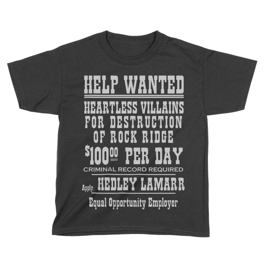 Help Wanted - Rock Ridge (Kids)
