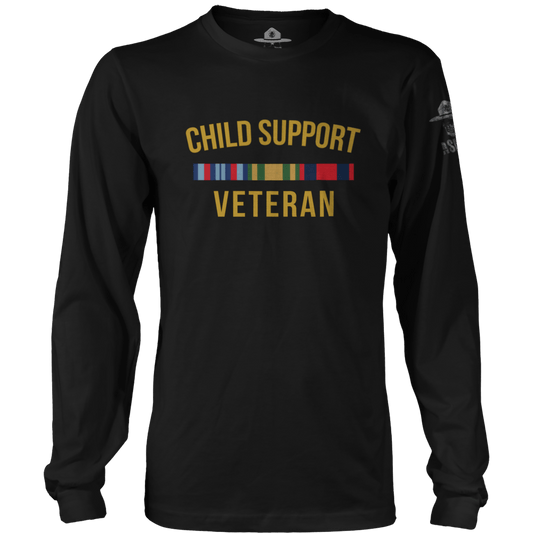 Child Support Veteran Long Sleeve