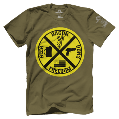 Beer Bacon Guns Freedom
