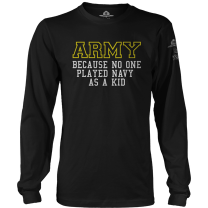No One Played Navy Long Sleeve