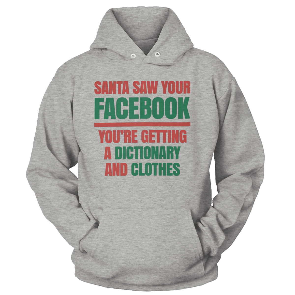 Santa Saw Your Facebook (Ladies)