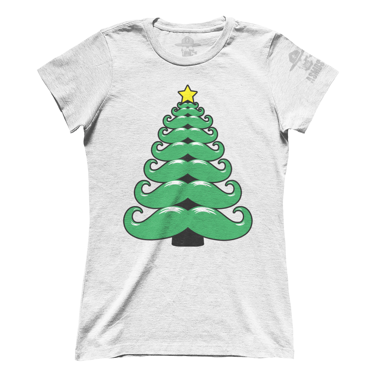 Mustache Christmas Tree (Ladies)