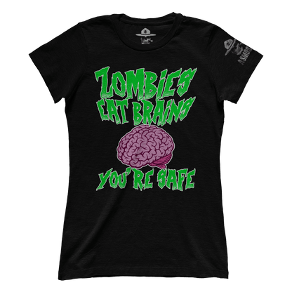 Zombies Eat Brains (Ladies)