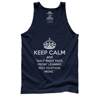 Keep Calm and Half Right Face