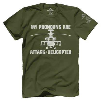 Pronouns are Attack/Helicopter