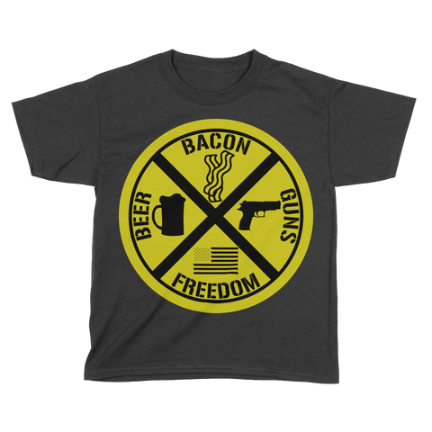 Beer Bacon Guns Freedom (Kids)