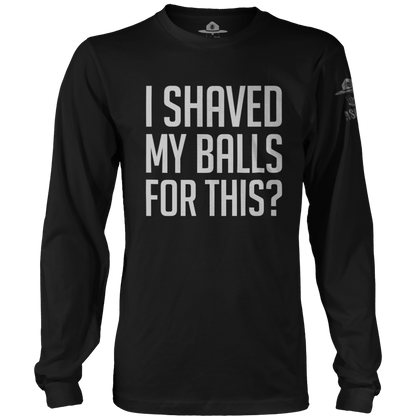I Shaved My Balls