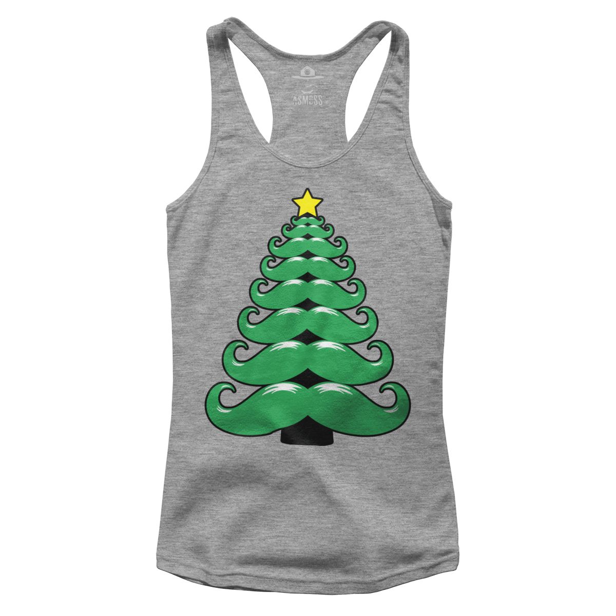 Mustache Christmas Tree (Ladies)