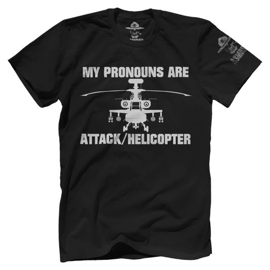 Pronouns are Attack/Helicopter