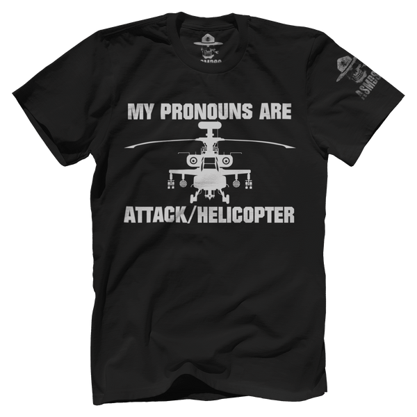 Pronouns are Attack/Helicopter