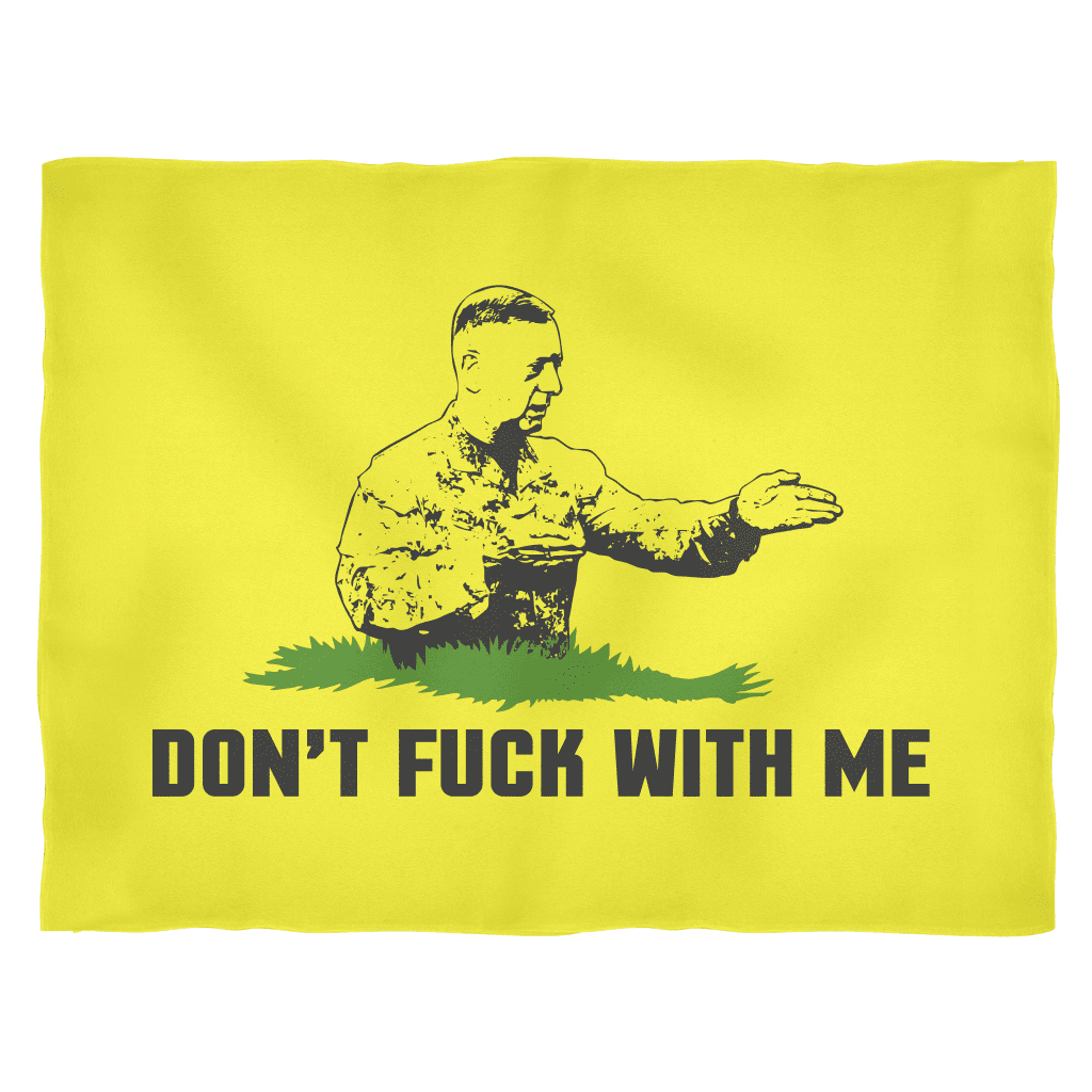 Don't F** With Me Fleece Blanket