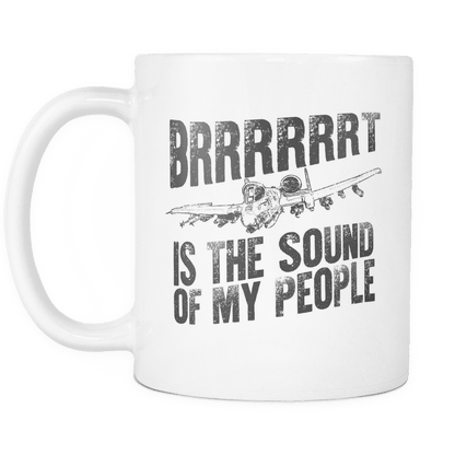 BRRRRT A-10 Mug WHITE