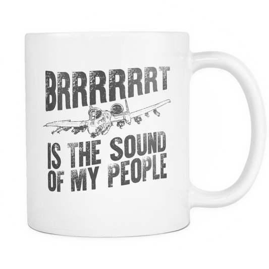 BRRRRT A-10 Mug WHITE