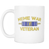 Meme War Veteran Mug WHITE