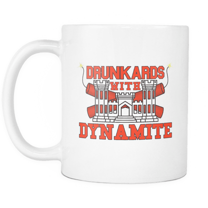 Drunkards With Dynamite Mug WHITE