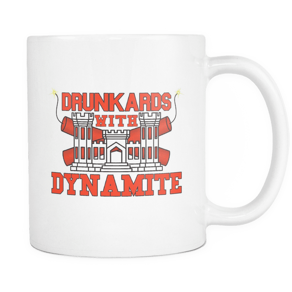 Drunkards With Dynamite Mug WHITE