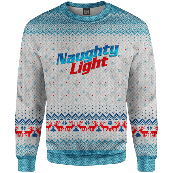 Naughty Light Christmas Sweater