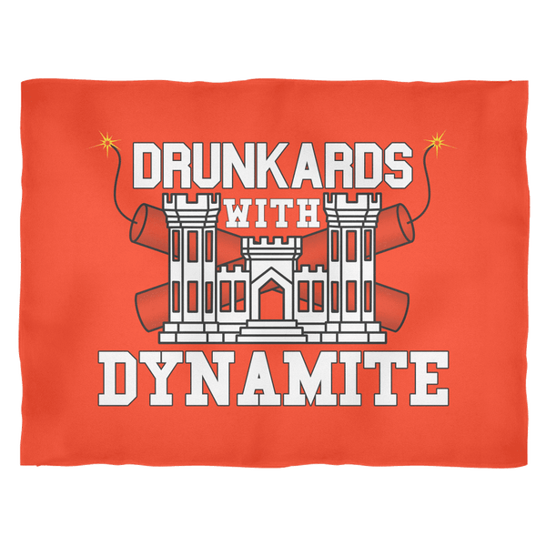Drunkards With Dynamite Fleece Blanket