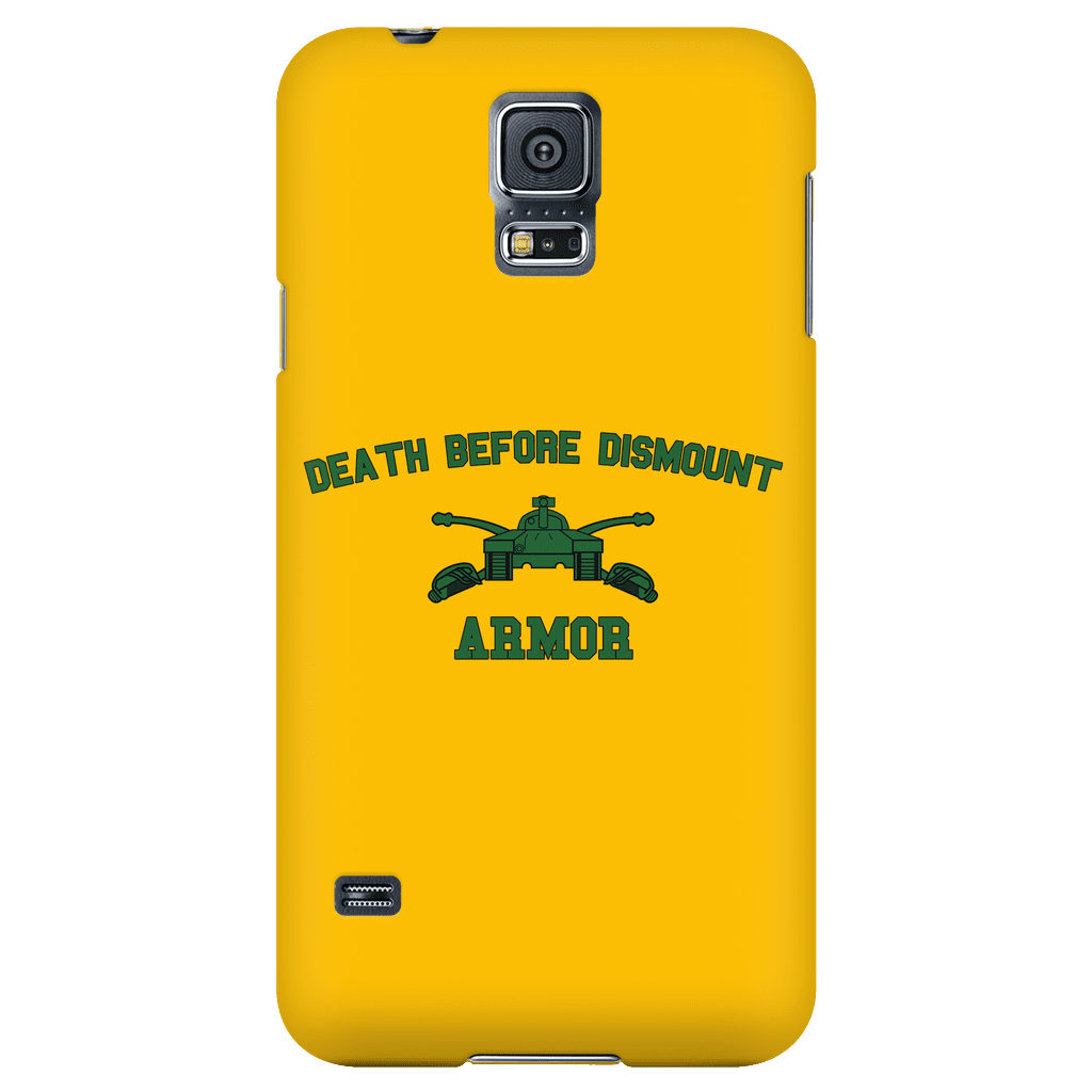 Armor Death Before Dismount Phone Case