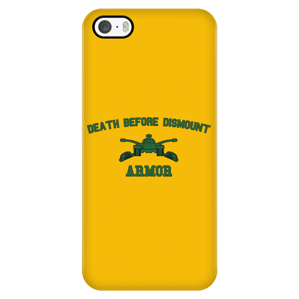 Armor Death Before Dismount Phone Case