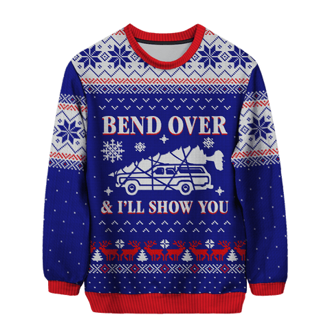 Bend Over Christmas Sweater