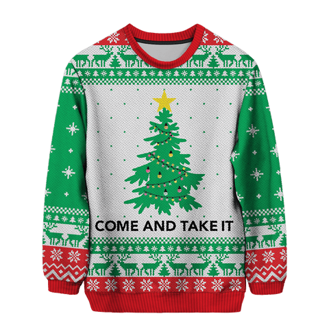 Come and Take It Christmas Sweater