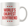 World’s Okayest Boyfriend - Coffee Mug - old