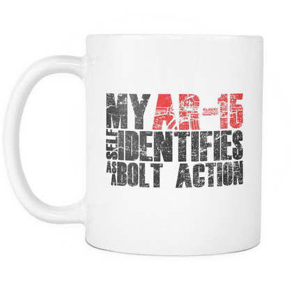 AR-15 Identity Mug WHITE