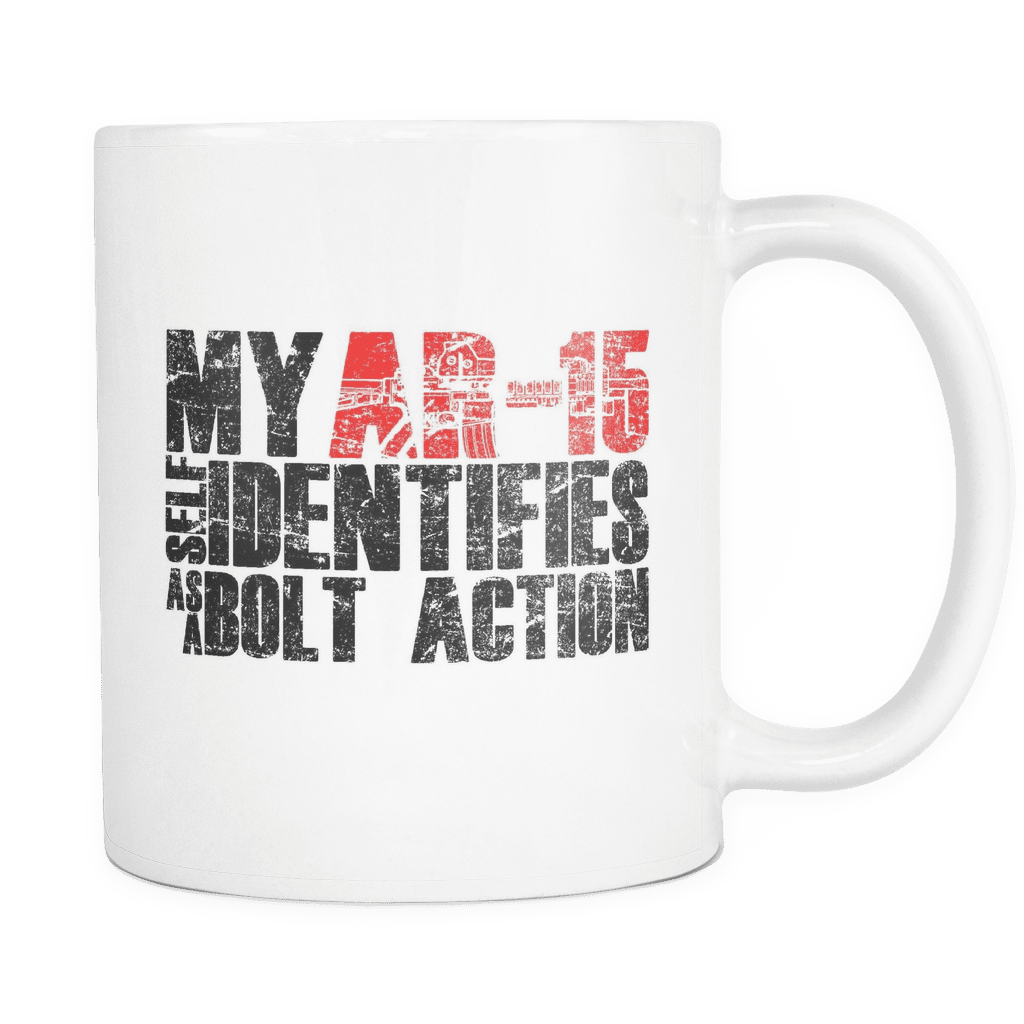 AR-15 Identity Mug WHITE