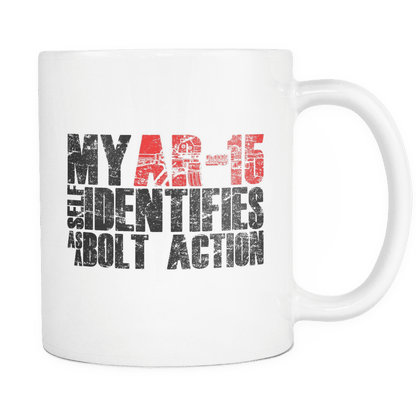 AR-15 Identity Mug WHITE