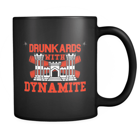 Drunkards With Dynamite Mug BLACK