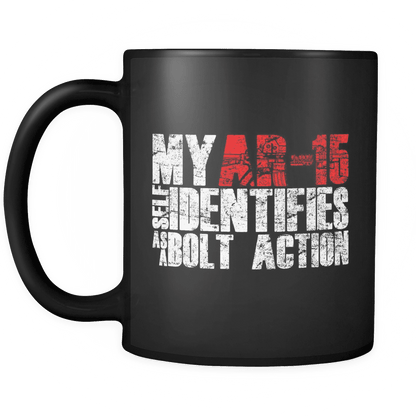 AR-15 Identity Mug BLACK