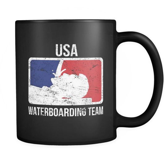 USA Waterboarding Team Mug BLACK