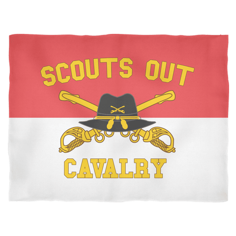 Cavalry Scouts Out Fleece Blanket
