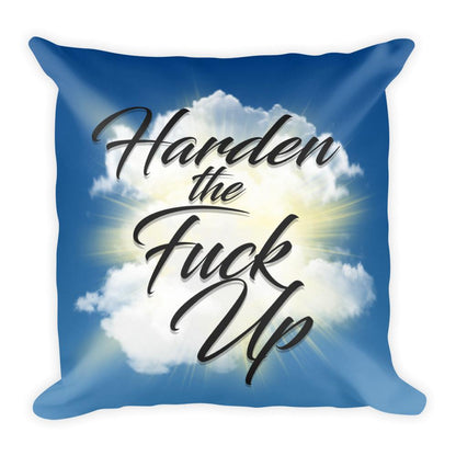 HTFU Square Throw Pillow