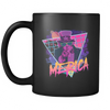 80's Merica Mug BLACK