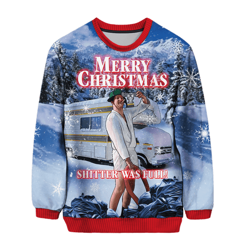 Merry Christmas S-er Was Full Christmas Sweater