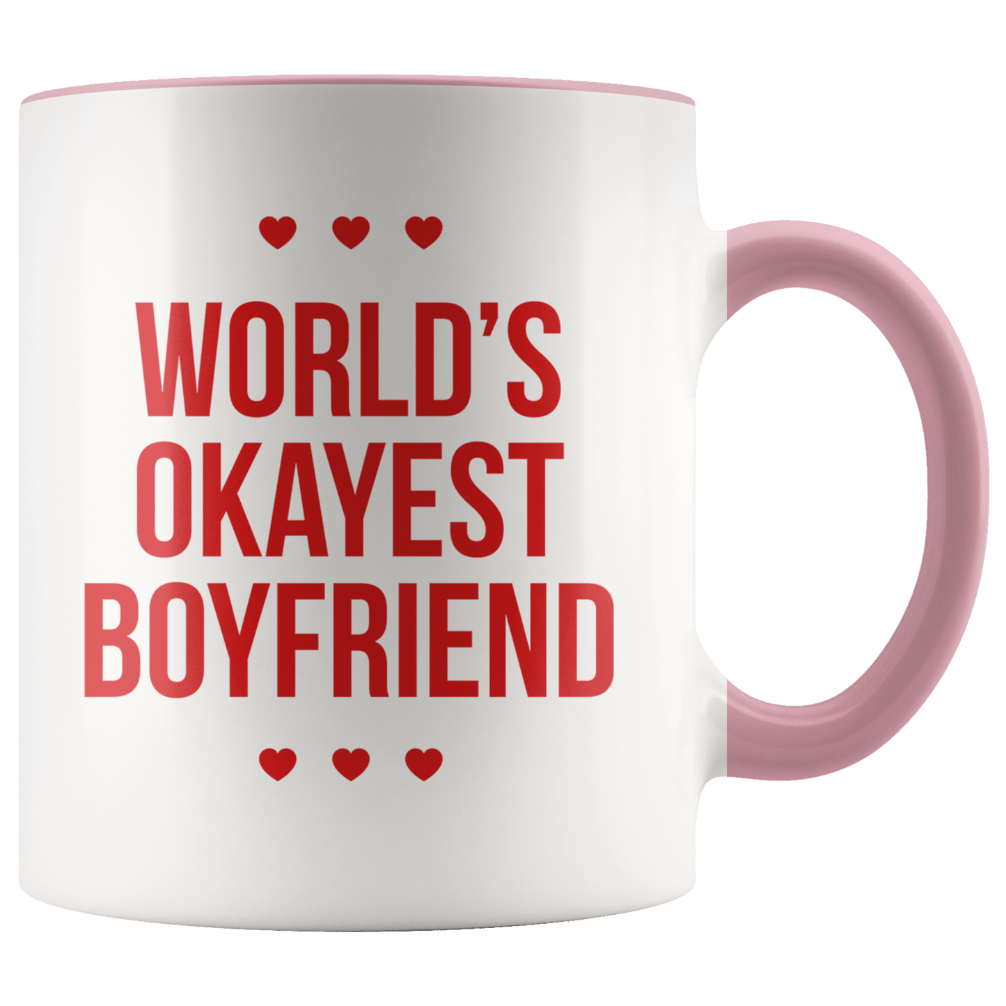 World’s Okayest Boyfriend - Coffee Mug - old