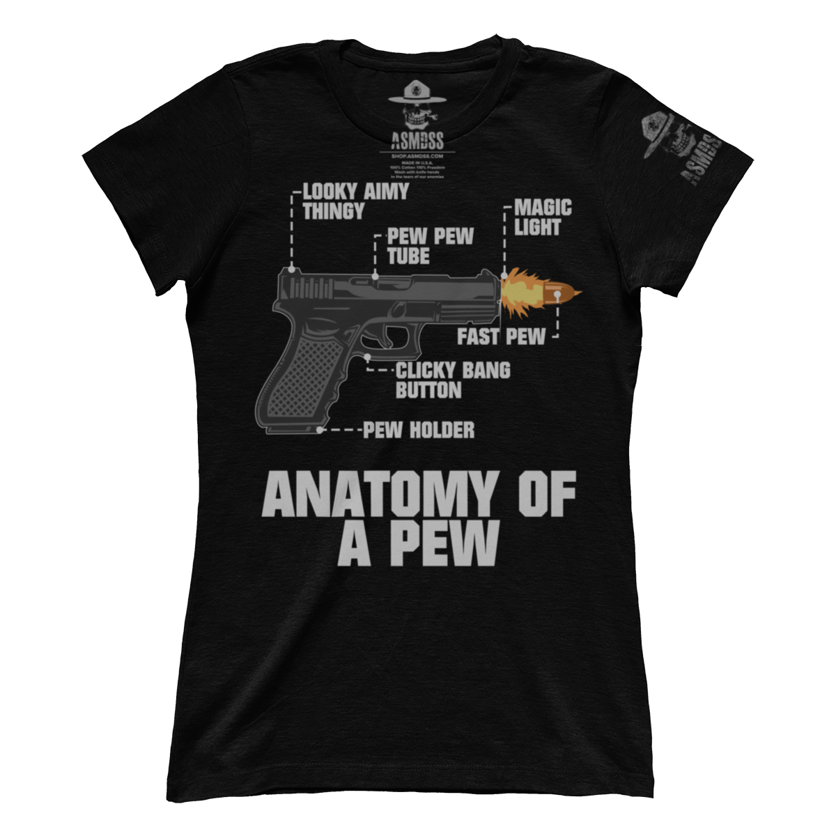 Anatomy Of A Pew V2 (Ladies)