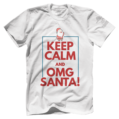 Keep Calm OMG Santa!