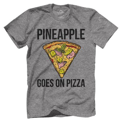 Pineapple Goes on Pizza